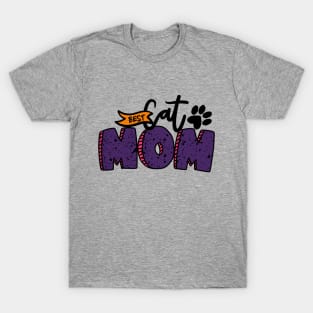 Best Cat Mom Shirt T-Shirt